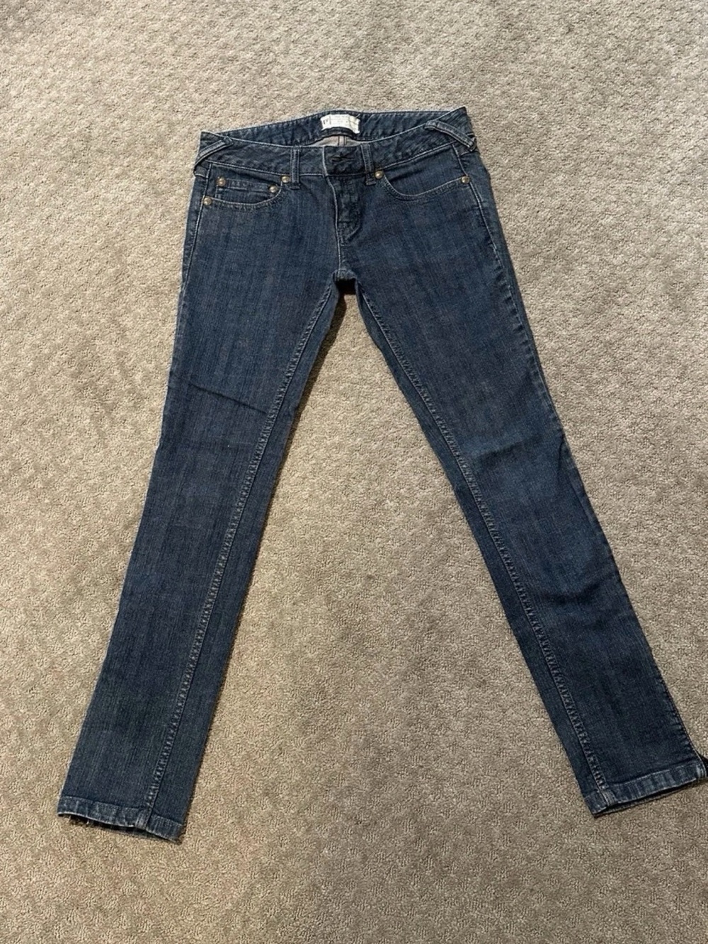 Free People Women's Dark Blue Skinny size 27